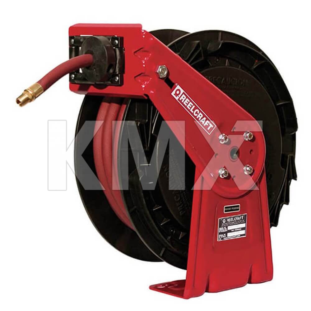 Carrete Retráctil con Manguera para Grasa 15 Mts X 1/2" REELCRAFT