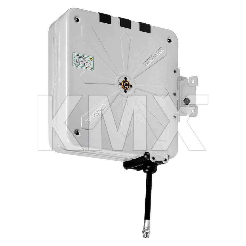 Carrete Retráctil con Manguera Grasa 12 Mts X 1/4" RAASM