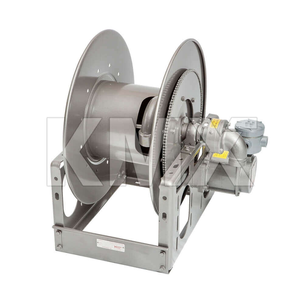 Carrete Motor Eléctrico 12V, 1-1/2" X 45 Mts, Diesel, ATEX HANNAY REELS