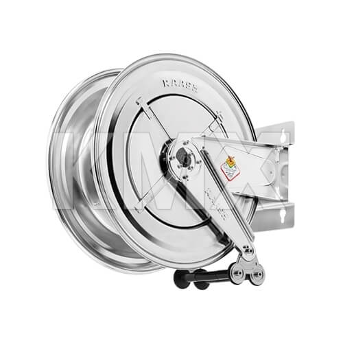 Carrete Retráctil Inoxidable Agua Caliente para 25 Mts X1/2" RAASM