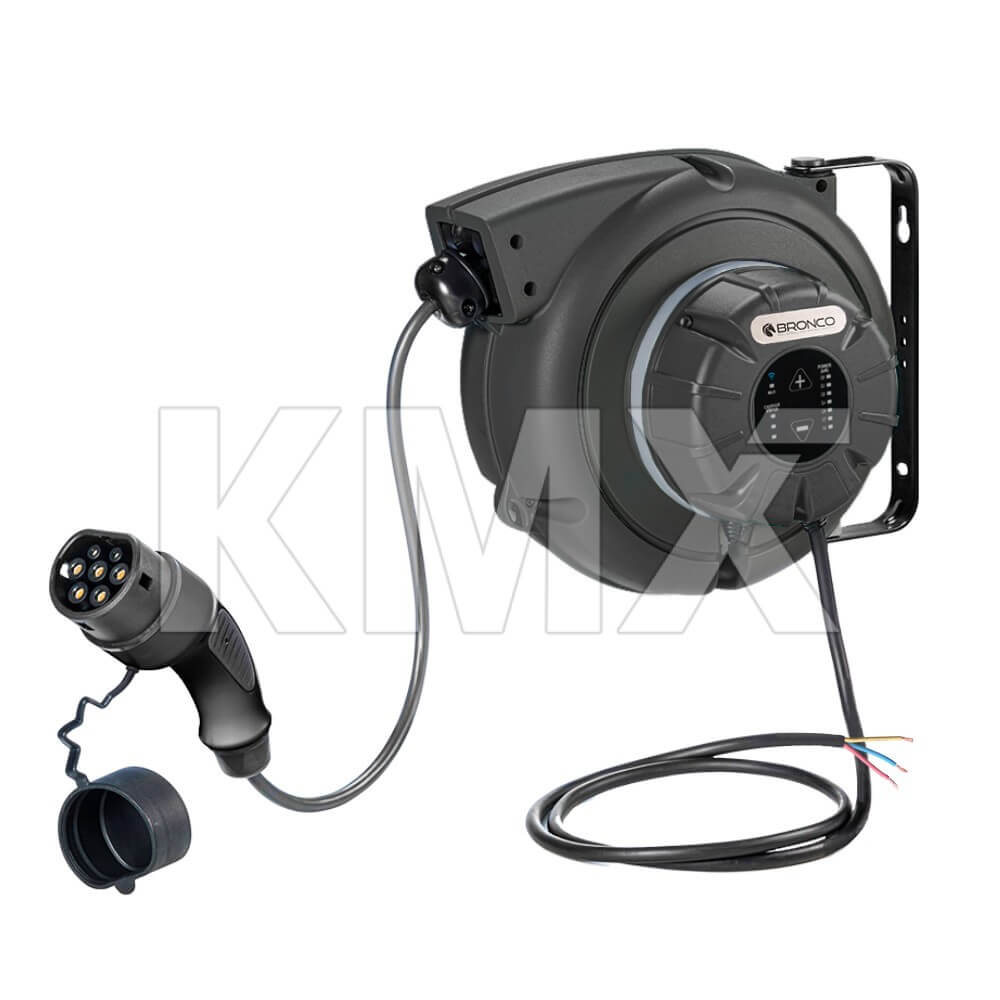 Carrete Cargador para Vehículos Eléctricos (EV) con Wifi BRONCO