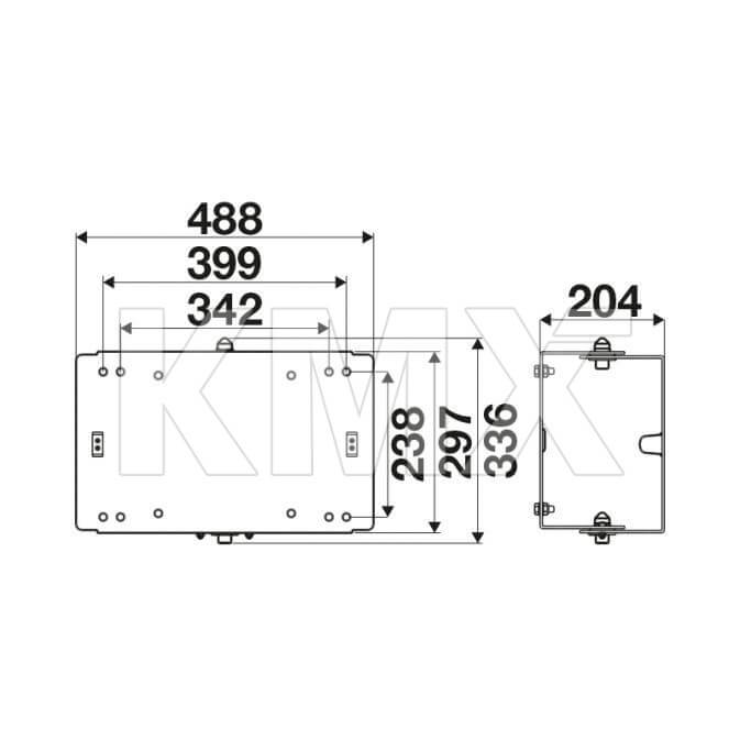 Soporte para Montaje de Carretes Serie 560 ECODORA