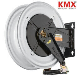 ECODORA 430/50/C1 Carrete Retráctil Grasa o Similar para Manguera 15 Mt X 1/2"