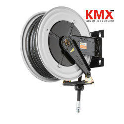 ECODORA 430/50/C1 carrete retráctil aire/agua con manguera 15 mts x 1/2"