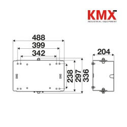ECODORA 560/05 Soporte para Montaje de Carretes Serie 560