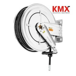 ECODORA 534/20 Carrete Retráctil Inoxidable Aire/agua con 25 Mts X 1/2"